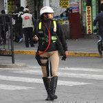 Polizistin in Cusco
