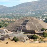 Mondpyramide in Teotihuacan