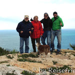 Cabo de San Antonio mit Peter und Margrit