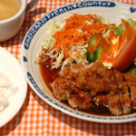 ポークソティ和風ランチ（ライス・みそ汁付）JAPANESE　SAUTED PORK  LUNCH