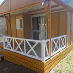 Peinture, ici dans un camping