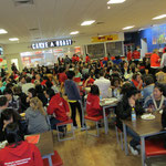 Welcome Dinner mit ein paar wenigen internationalen Studenten