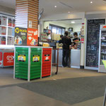 Cafeteria in der Bibliothek