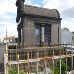 Restauration vitraux caveau - CHAMALIERES (63)
