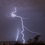 Gewitter/Blitz Schaffhausen, Schweiz, 2016 06 24, 23h34 (MP0391) © Michael Pfenning