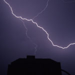 Gewitter/Blitz, Zürich, Schweiz, 1998 09 26 (MP0385) © Michael Pfenning