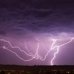 Gewitter/Blitz, Schaffhausen, Schweiz, 2012 08 02 (MP0359) © Michael Pfenning