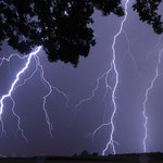 Gewitter/Blitze Schaffhausen, Schweiz, 2012 08 24 (MP0360) © Michael Pfenning