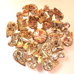 1960 total ice white brooch  -art.213/3- SOLD OUT