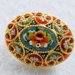 1950 - favolosa spilla micro mosaico -art.105/2-   SOLD
