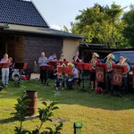 Gartenparty mit Blasmusik in Falkenhagen