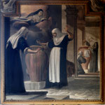 Firenze, Borgo Pinti, Giovanni paolo Roffi, S. Maddalena moltiplica l'olio delle lampade (sec. XVII)