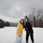 Skifahren mit Corina in New Hampshire <3
