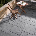 Terrasse Privatkunde, Schiefer, Aufwand 3 Tage