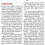 Compagnia Teatrale fa incetta di premi (Giornale di Sicilia del 29 agosto 2019).