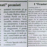 I "Frastornati" premiati (Le Madonie ottobre 2019).