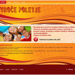 2009, web site vrocepoletje.com, realized