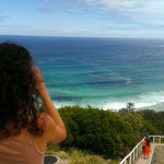 Ausblick auf die Surfer ;-)