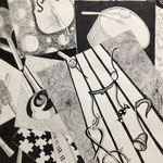 佳作授賞作品　Ｆ１０ペン画