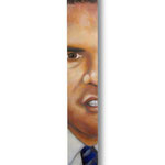 Contender- Marco Rubio:   3.5 x 24 x 1"  acrylic on wood