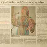 Matrjoschka-Tanz und Chorgesang begeistern 