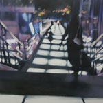 Stairs 　　　1303×1621mm　Oil on canvas　2011