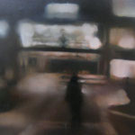 Pedestrian　　　606×727mm　Oil on canvas　2011