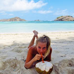 Drinking Coconut