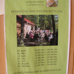 JUHUU! DIE WINZERHÜTTE WIRD OFFEN SEIN!!