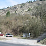 Parkplatz der Hütte