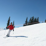 Wali zeigt, wie Skifahren gut aussieht .