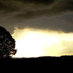 Gewitter auf der Hochebene