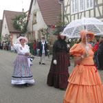 Umzug Waldenserfest Großvillars 2011 (privat © HP/ HK)
