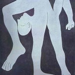 Acrobata - 1930 - Olio su tela