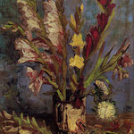 Vase with Gladioli, 1886