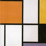 Piet Mondrian - Composizione - 1921 - Olio su tela