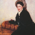 Portrait of a Woman Dressed for Matinee, 1873