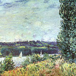 The Banks of the Seine, Wind Blowing
