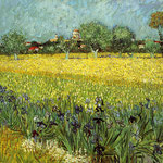 Field with Flowers near Aries, 1888