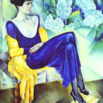 Portrait of Anna Akhmatova