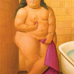 Fernando Botero - Il bagno (2001)