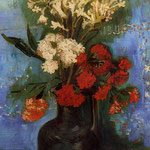 Vase with Carnations and Other Flowers, 1886