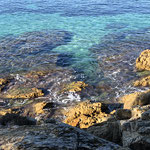 Sentier littoral du cap Lardier depuis la plage de Gigaro