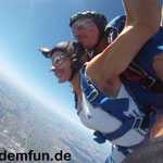 Fallschirmspringen Kind Bayern