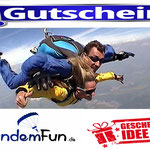 Fallschirm Tandemsprung Geschenk
