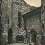 c. 1935 Comienzo de Ruamayor junto a la Catedral. Desde el oeste