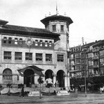 1926 Correos desde Alfonso XIII. A la derecha, casas de La Ribera