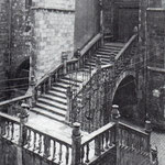 1920 Acceso a la Catedral desde la Calle del Puente por la "Escalera de los Mártires"