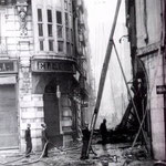 1941 Comienzo de San Francisco desde Isabel II durante el incendio