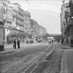¿Año? La Ribera desde Atarazanas. A la derecha, Mercado de Atarazanas